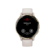 Garmin Venu 3S Soft Gold S. Steel Bezel with Ivory Case and S. Band